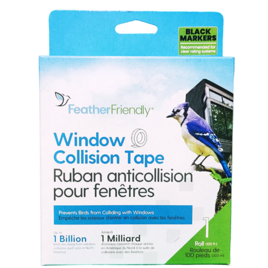 Feather Friendly Window Markers - Black